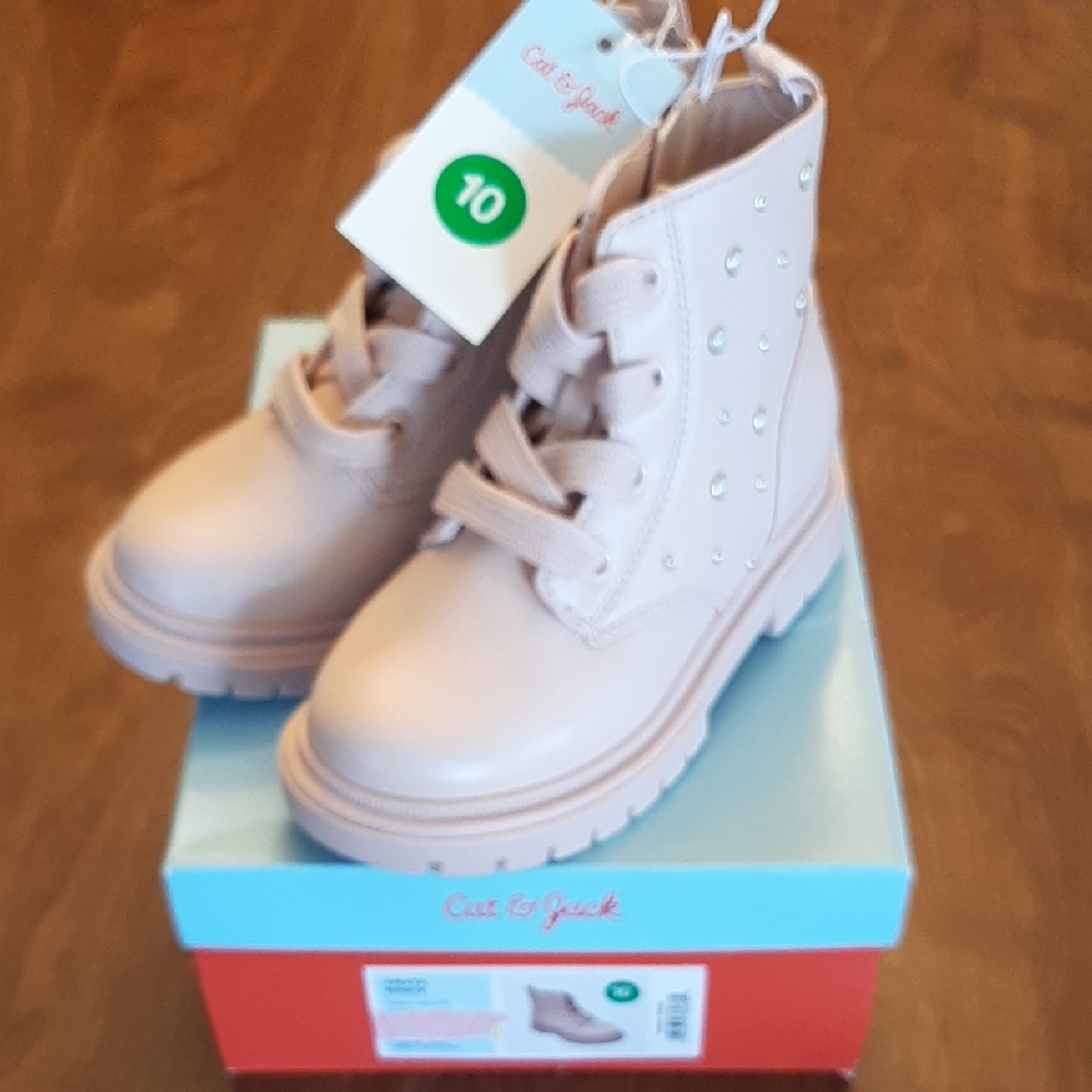 Cat & Jack Light Pink Kids Boots